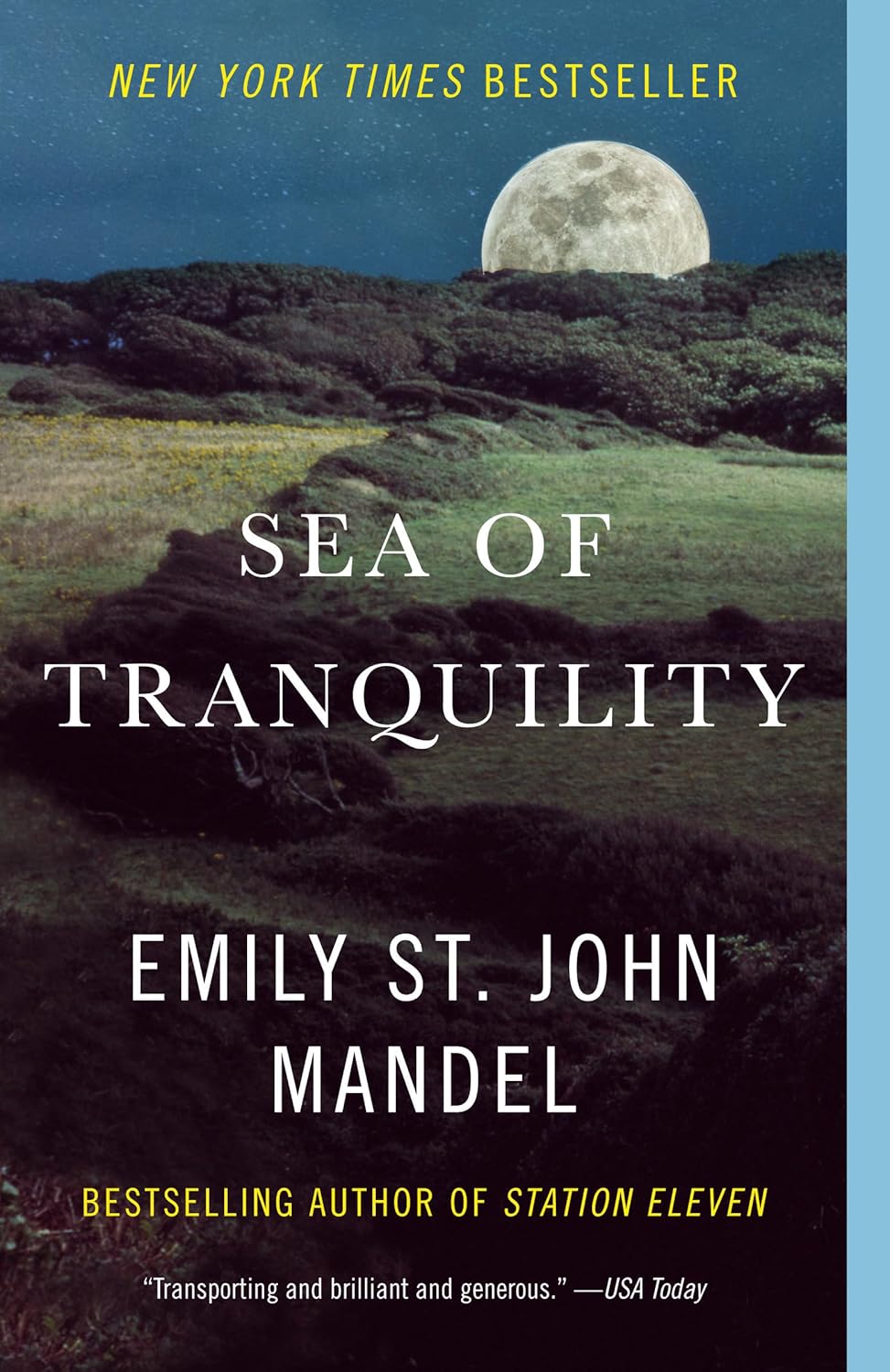 Sea of Tranquility by Emily St. John Mandel (Paperback)