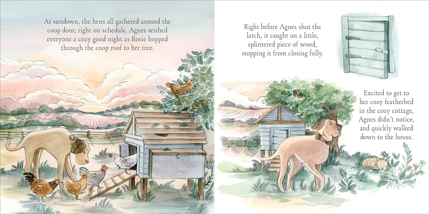 Agnes and the Hen by Elle Rowley; Illustrated by Clare Therese Gray (Hardcover)