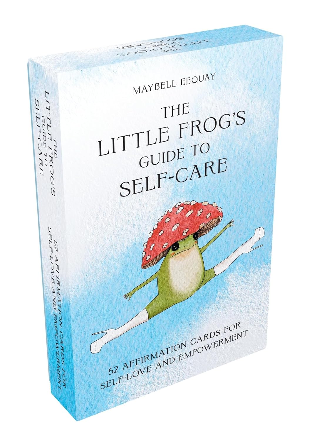 The Little Frog's Guide to Self-Care by Maybell Eequay (52-Card Affirmation Deck)