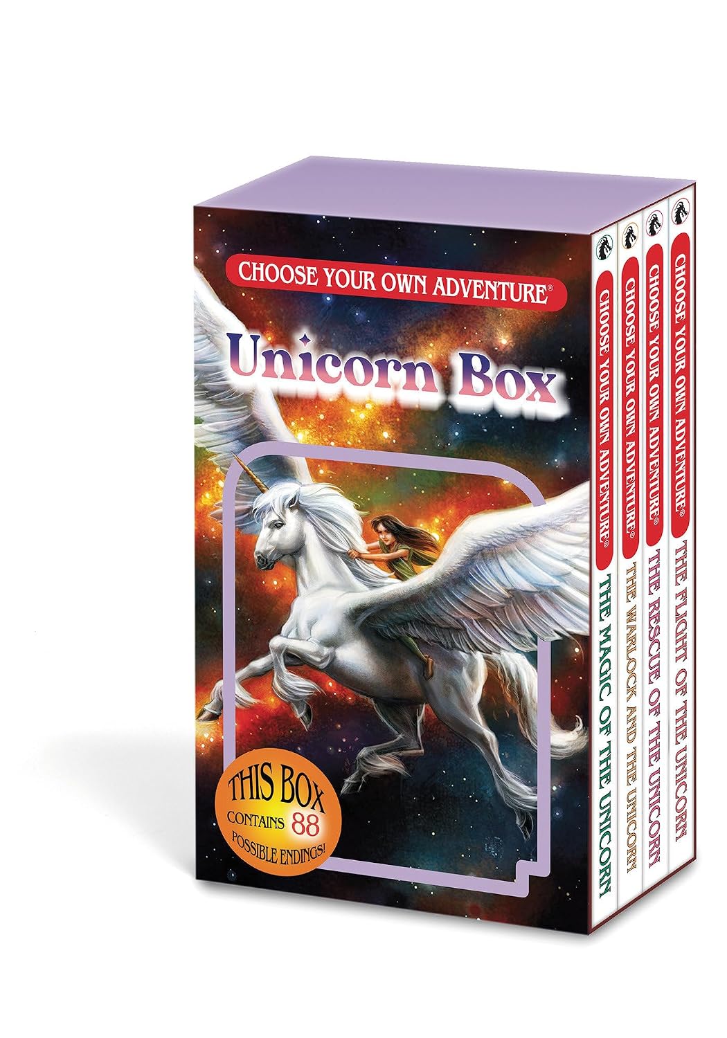 Choose Your Own Adventure 4-Book Boxed Set Unicorn Box Deborah Lerme Goodman