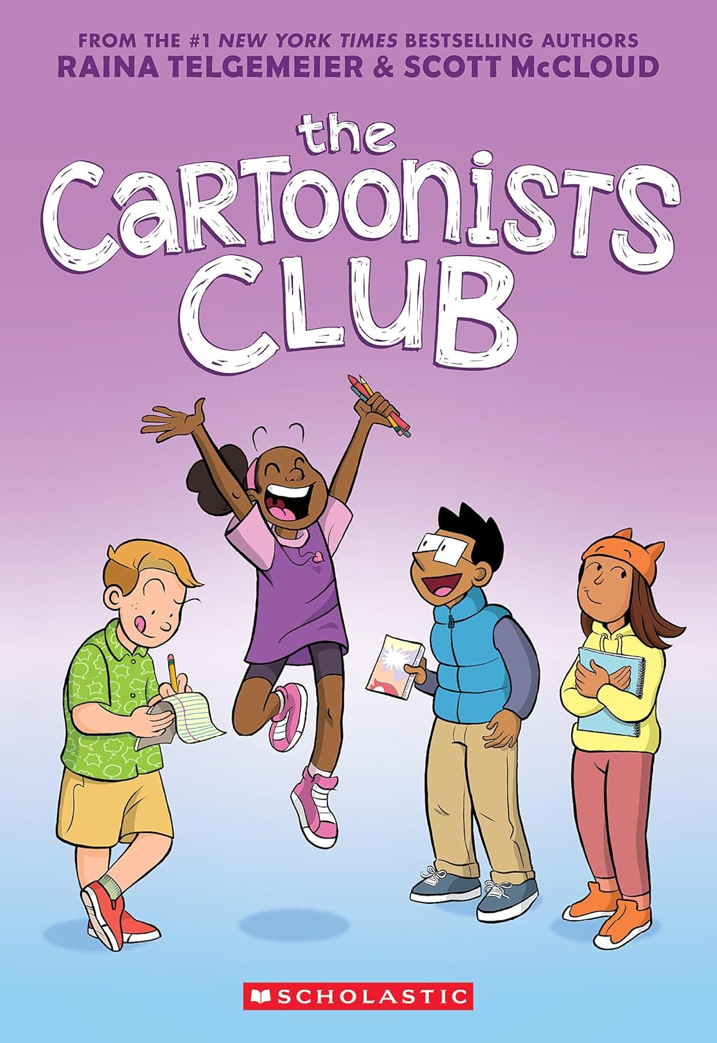 The Cartoonists Club by Raina Telgemeier and Scott McCloud