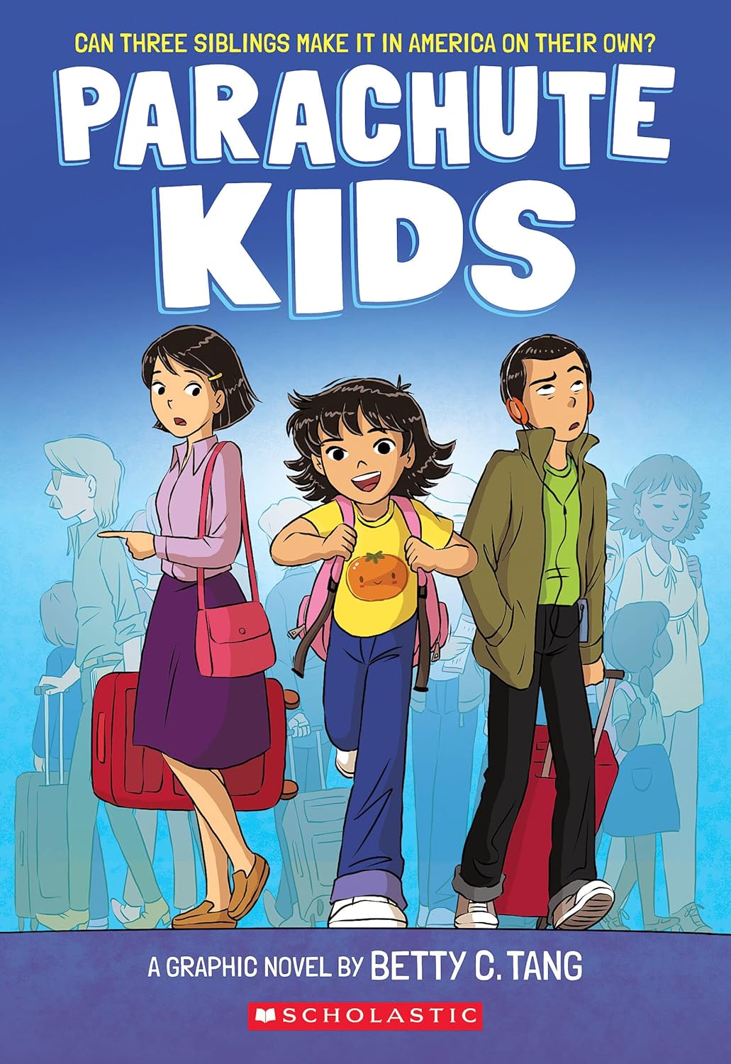 Parachute Kids by Betty C. Tang (Paperback Graphic Novel)