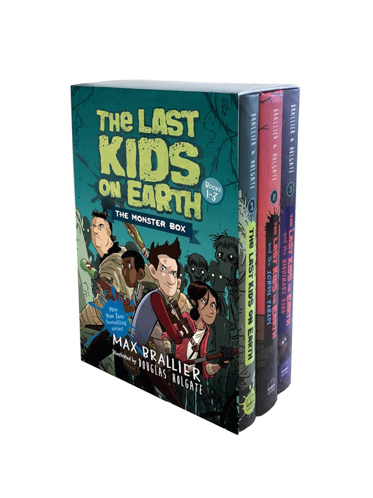 The Last Kids on Earth: The Monster Box by Max Brallier; Illustrated by Douglas Holgate (Books 1-3)