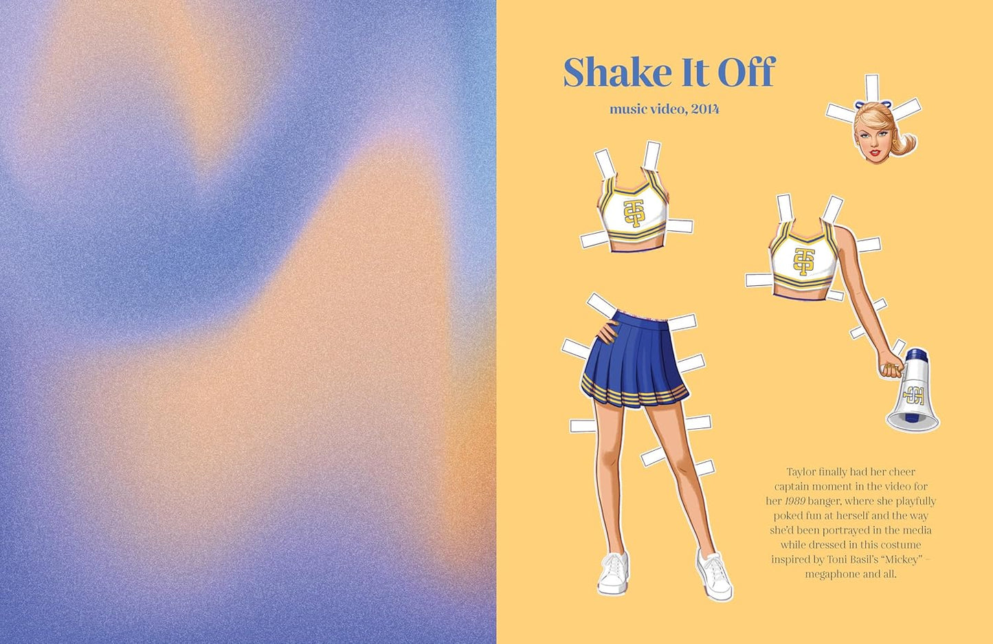 Dress Up Taylor: A Taylor Swift paper doll book featuring her iconic eras