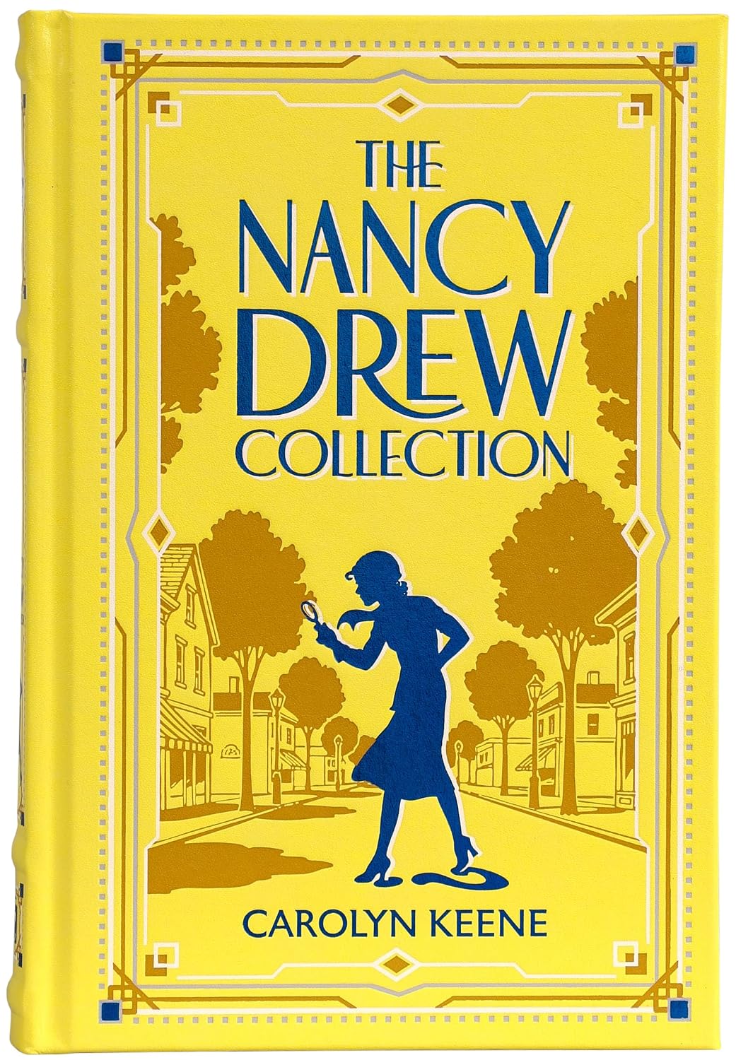 Nancy Drew Collection (Deluxe Leatherbound Edition) - Mystery Stories and Detective Fiction (Leather-Bound Classics) by Carolyn Keene