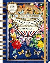 The Antiquarian Sticker Book 2027 Monthly/Weekly Planner Calendar