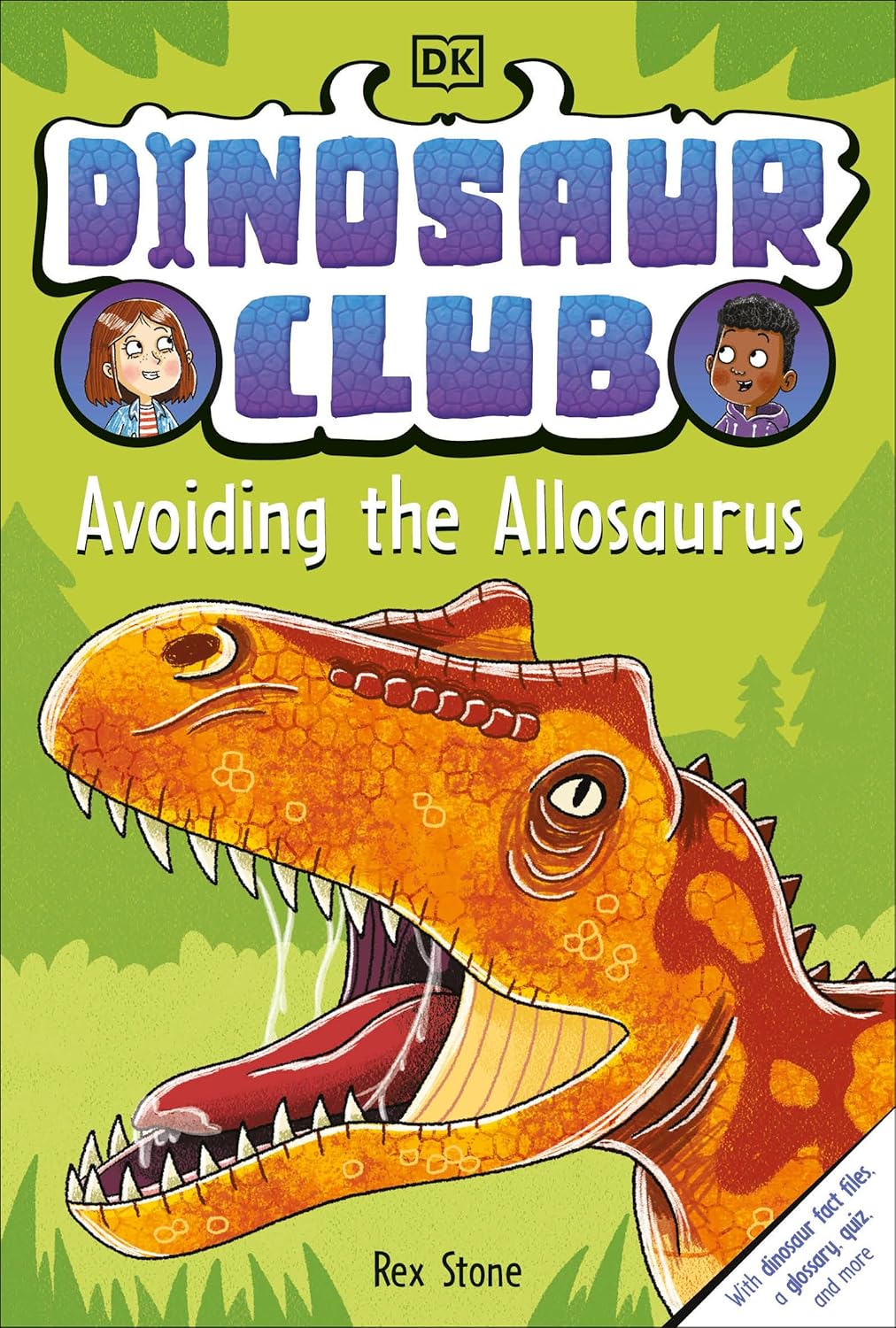 Avoiding the Allosaurus (Dinosaur Club, Book 8) by Rex Stone (Paperback)