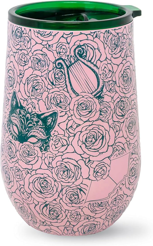 Sarah J. Maas A Court Of Thorns and Roses 16 oz Wine Tumbler, Spring Court