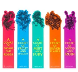 A Court of Thorns and Roses 5-Book Series Bookmark Set by Lifeguard Press