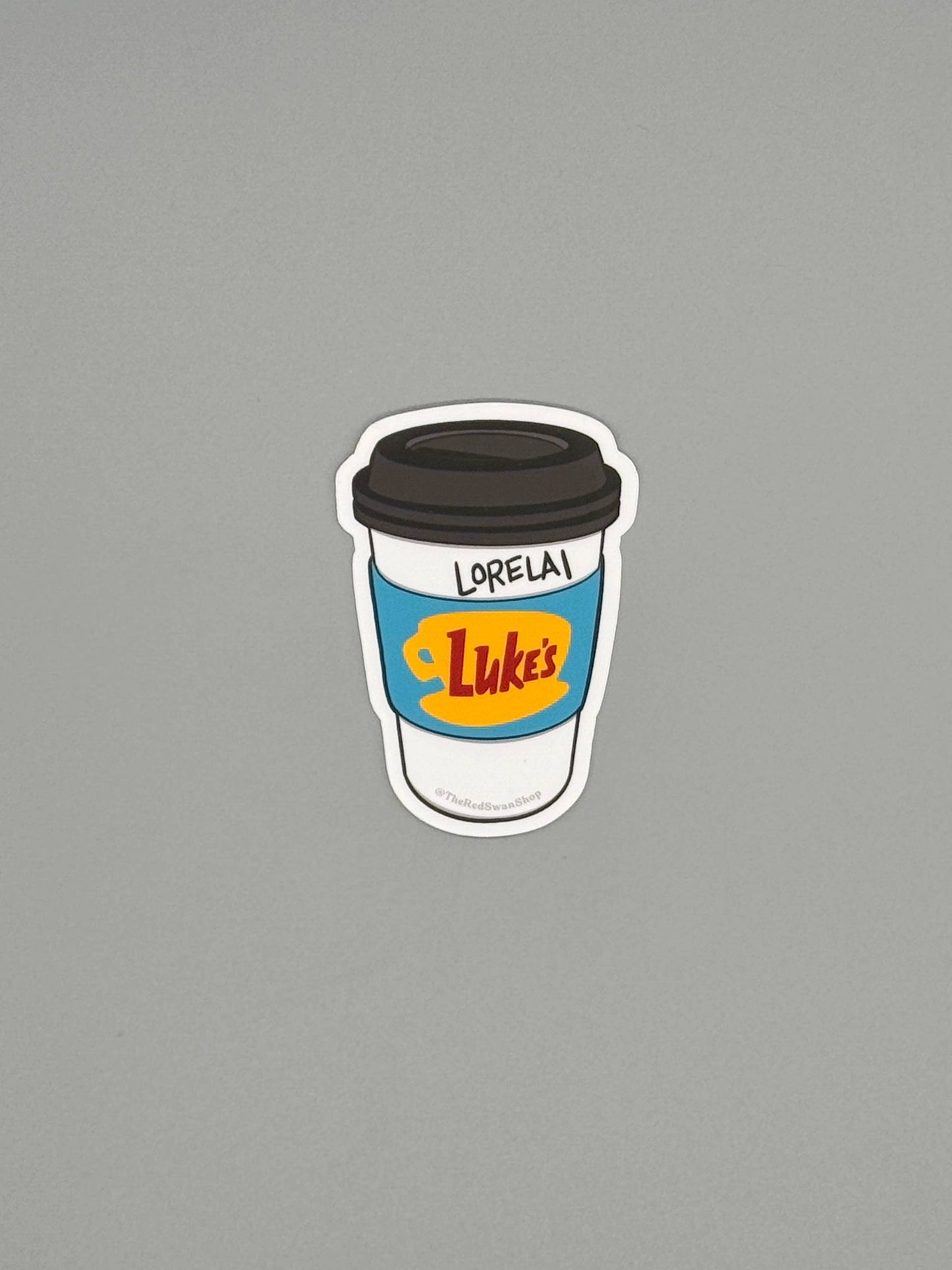 Vinyl Decal - Gilmore Girls - Luke's Cafe Cup