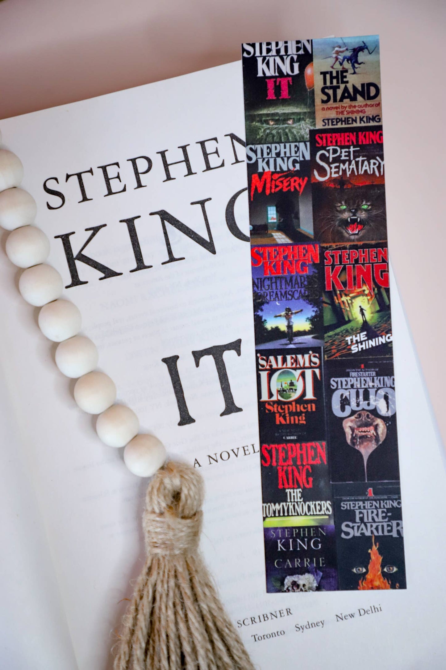 Stephen King Bookmark