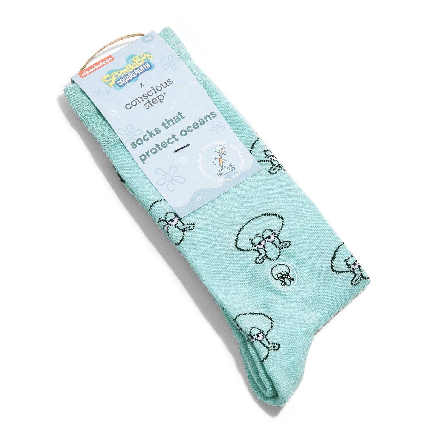 Squidward Socks that Protect Oceans
