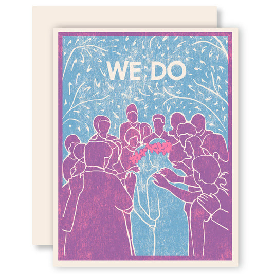 We Do Letterpress Card