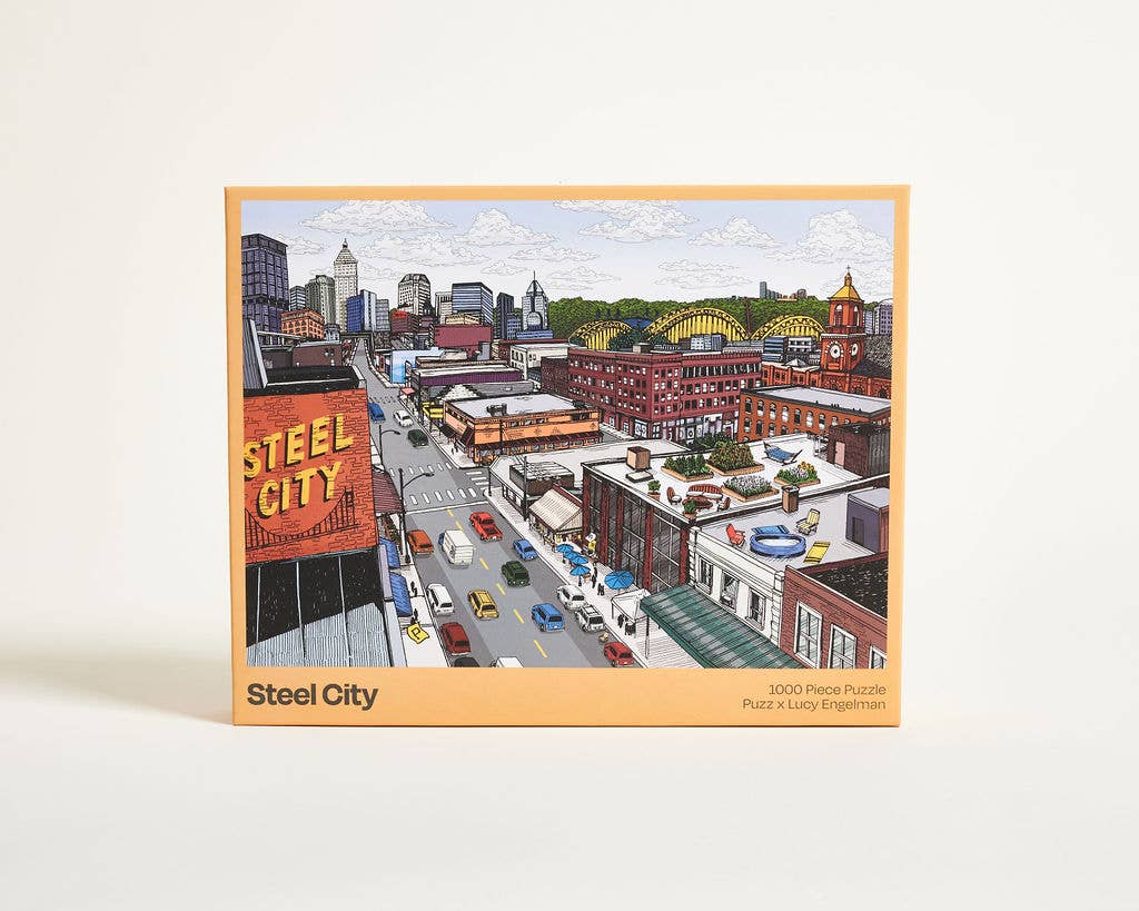 Steel City - 1,000 Piece Jigsaw Puzzle