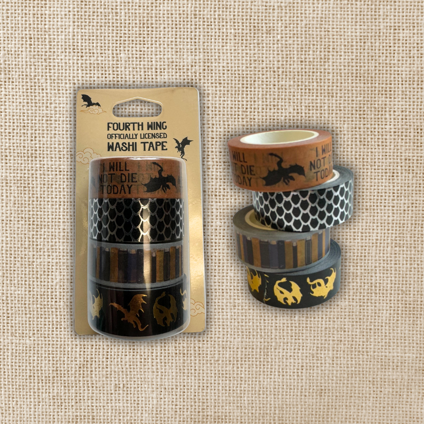 Fourth Wing 4-Pack Washi Tape