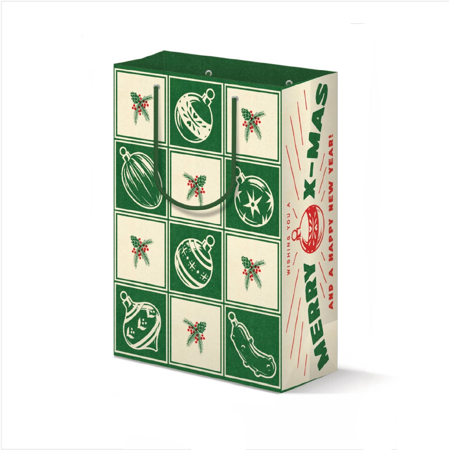 Holiday Ornament Gift Bag