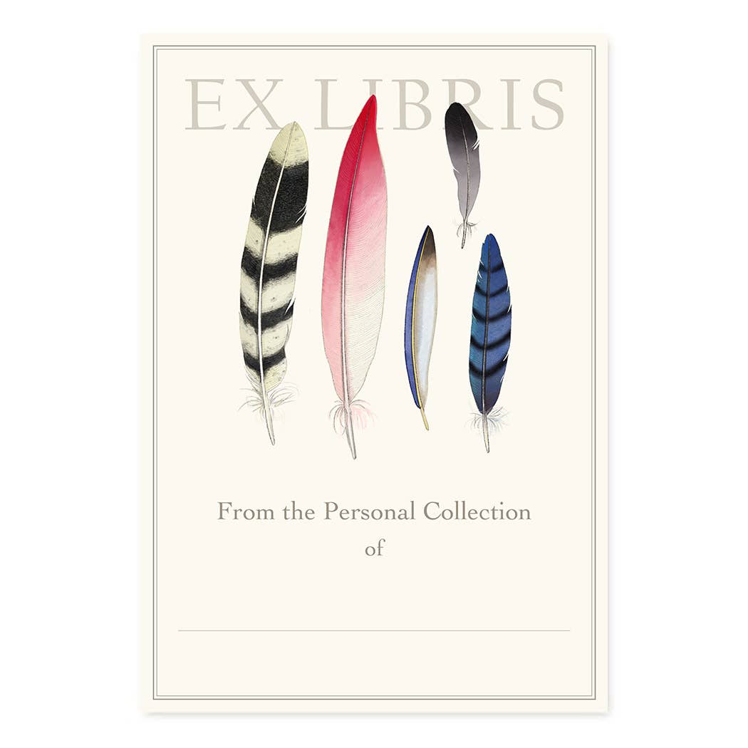 Feather Collection - Fill-in Bookplates
