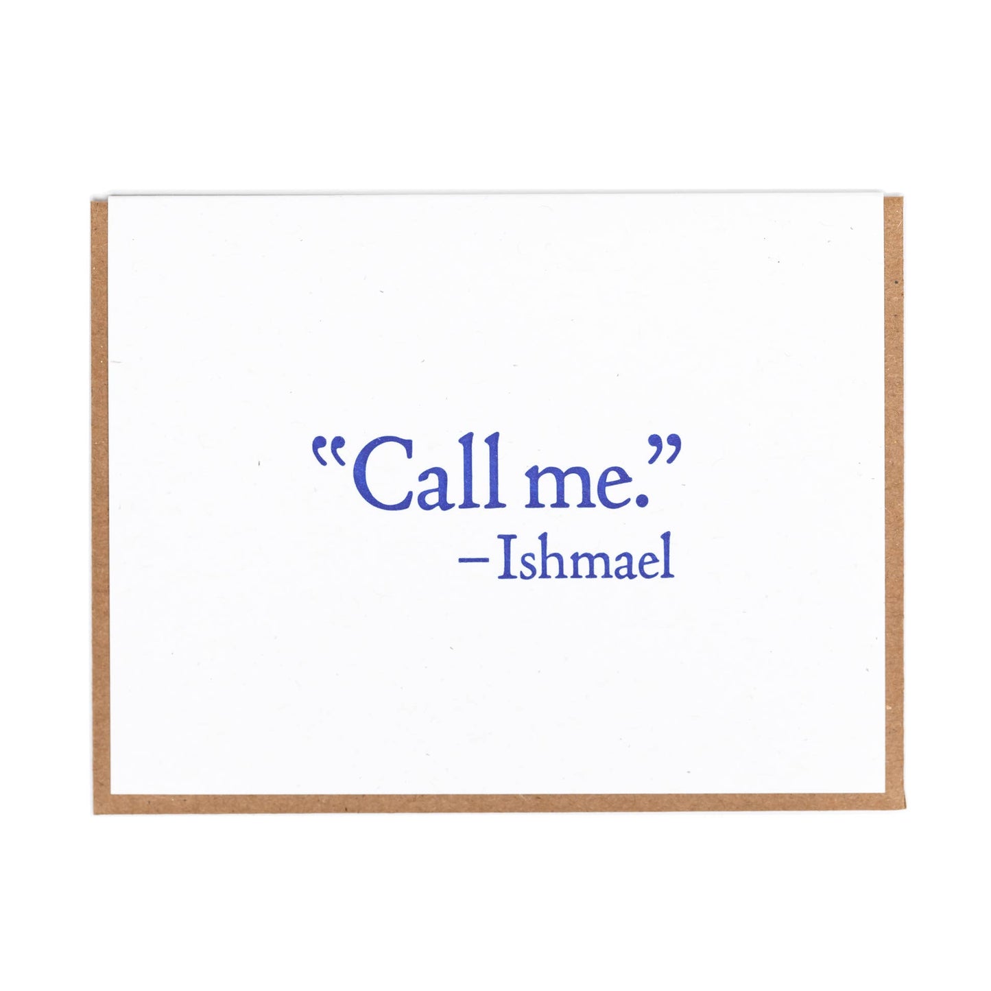 Call Me Ishmael Greeting Card