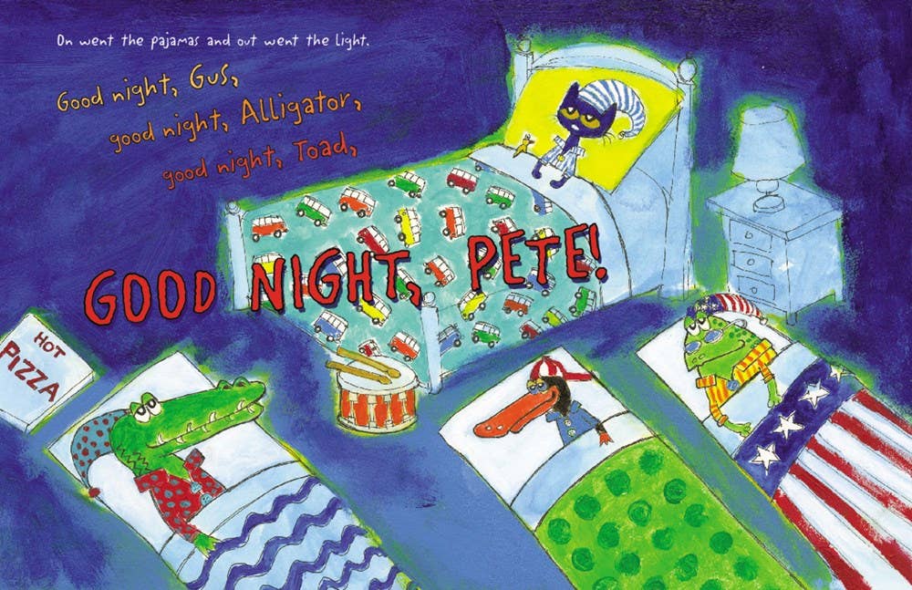 Pete the Cat and the Bedtime Blues : James Dean