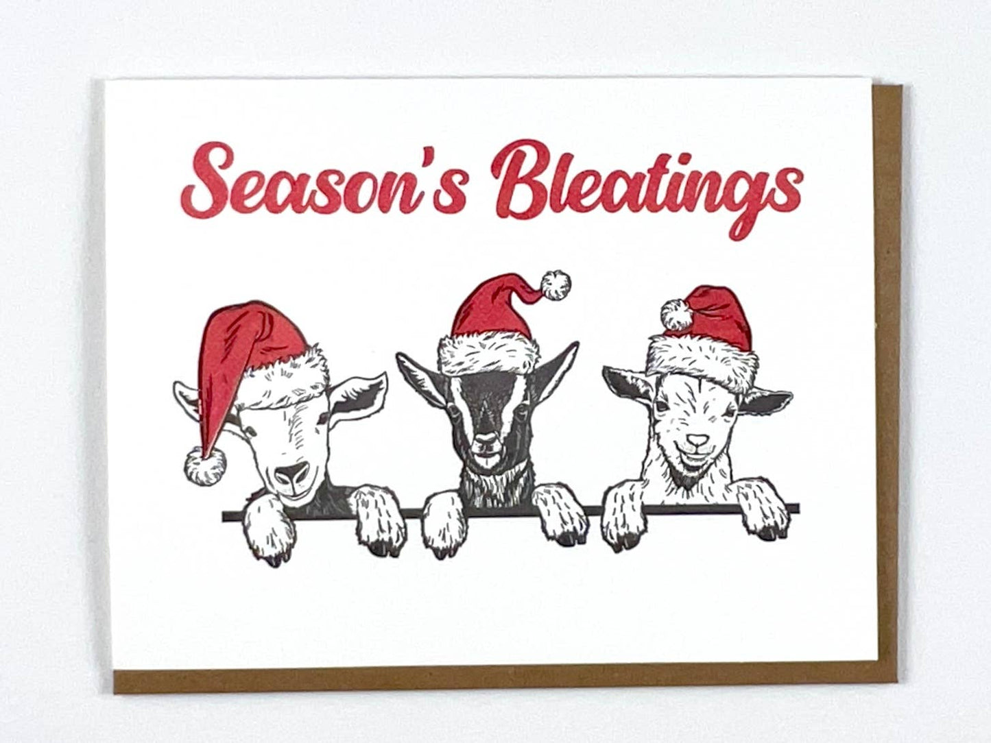 Season's Bleatings Card