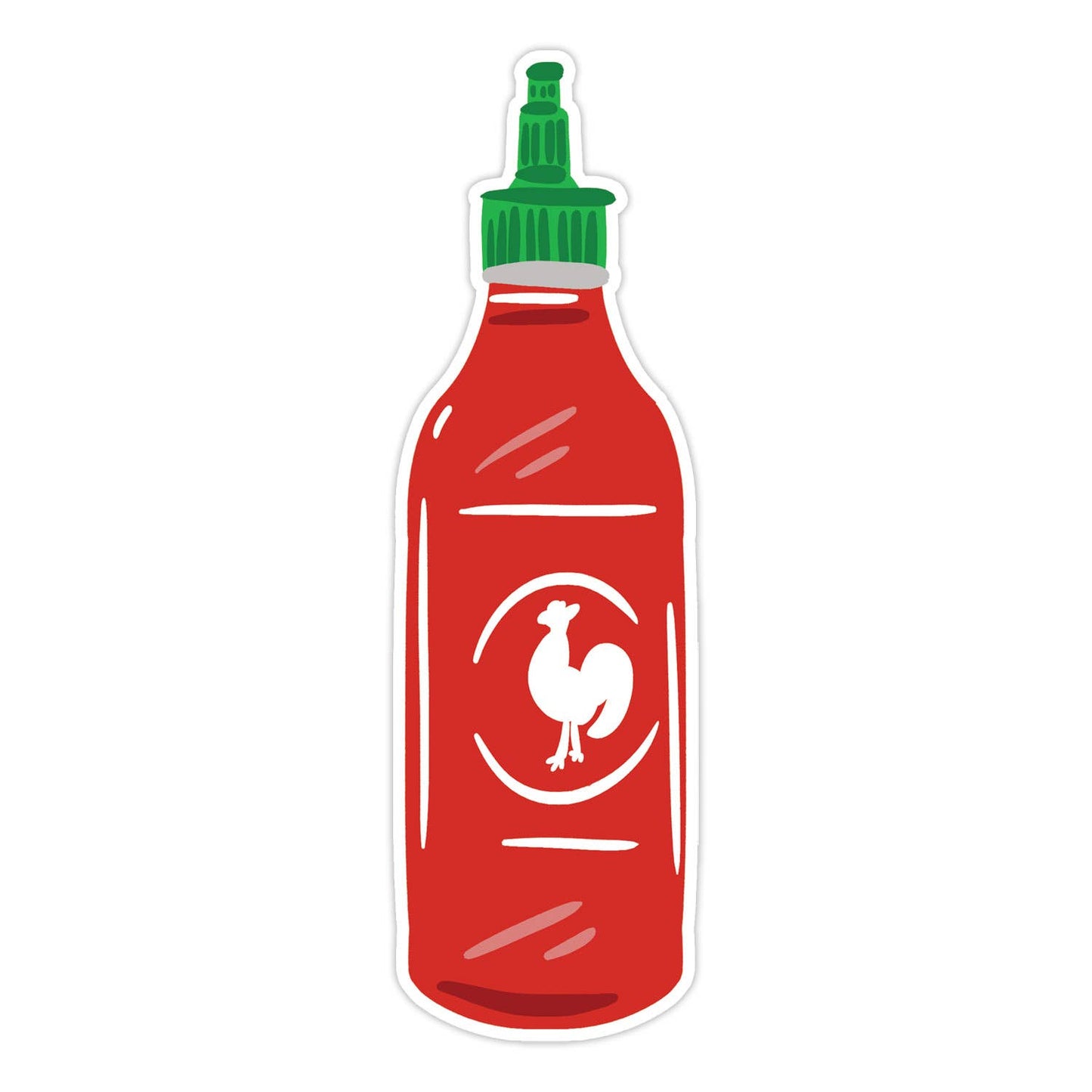 Hot Sauce Die Cut Bookmark