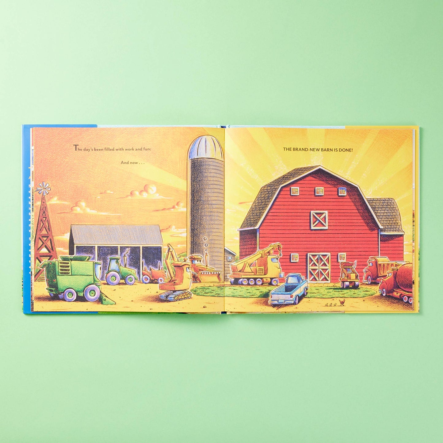 Construction Site: Farming Strong  All Year Long