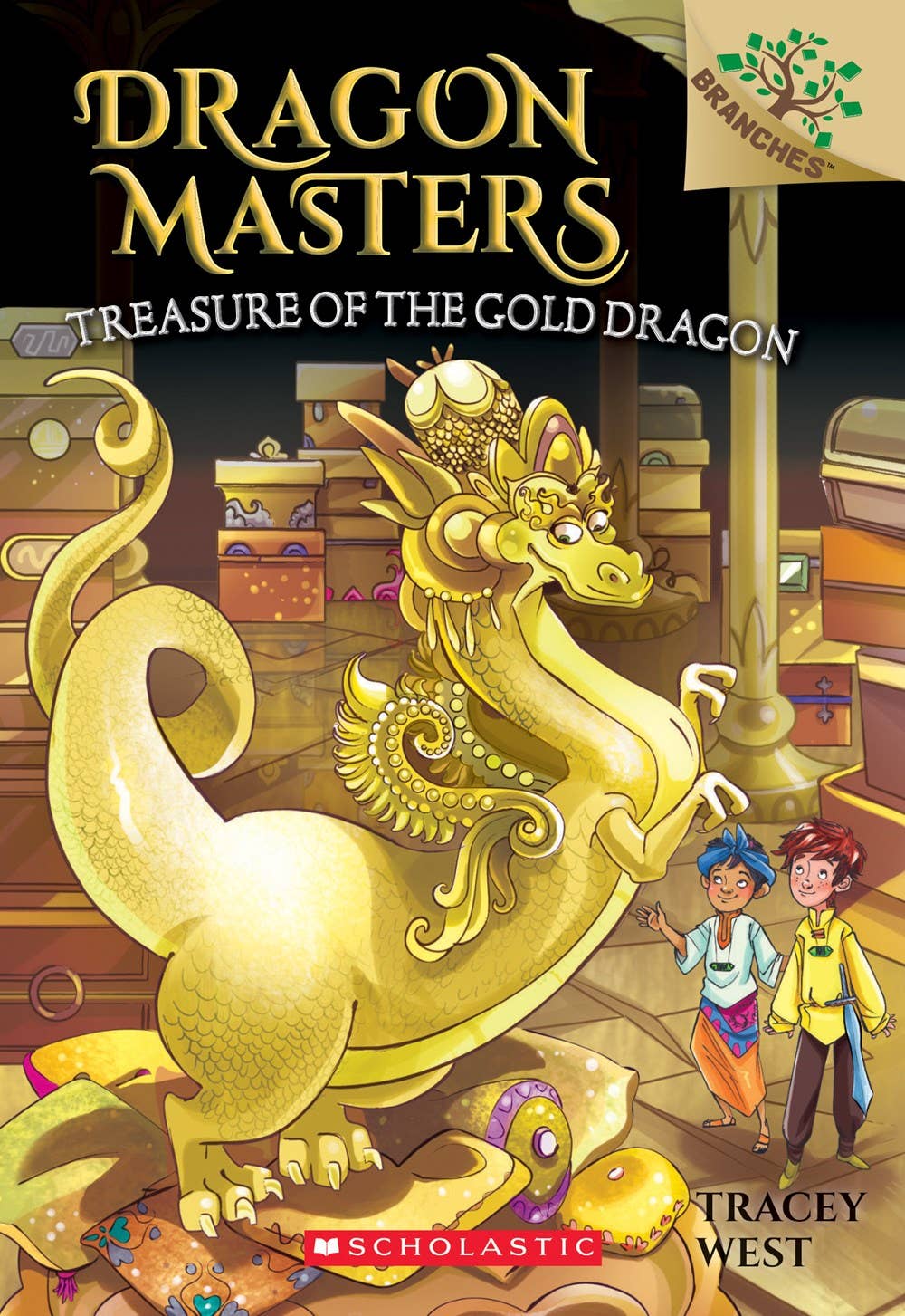 Treasure of the Gold Dragon (Dragon Masters #12) by Tracey West