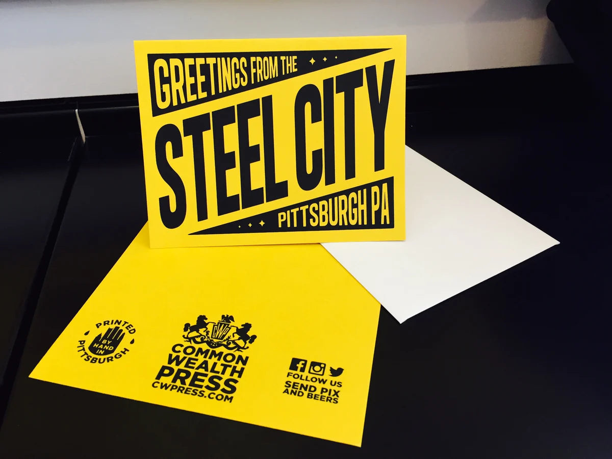 Greetings From the Steel City Card