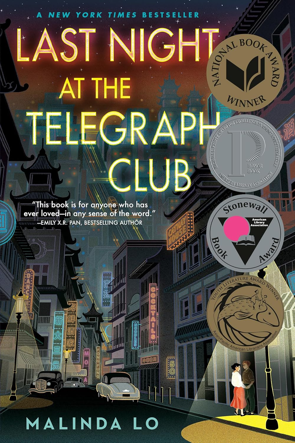 Last Night at the Telegraph Club by Malindo Lo (Paperback)