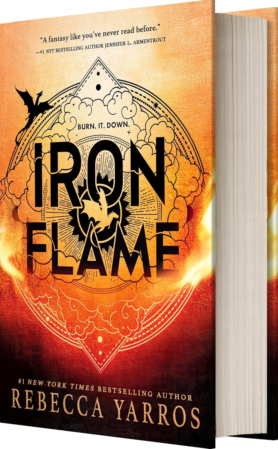 Iron Flame by Rebecca Yarros (Hardcover)