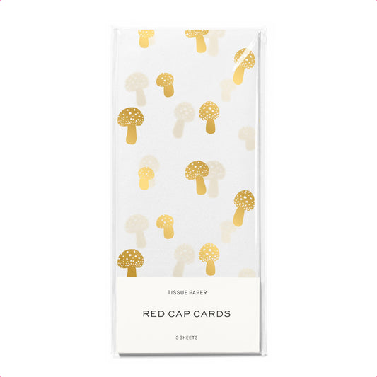 Tiny Mushrooms tissue paper