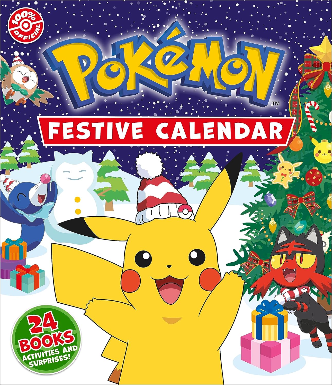 Pokémon Festive Advent Calendar (Contains 24 Mini Books)