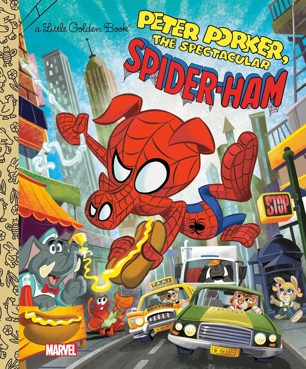 Spider-Ham Little Golden Book (Marvel Spider-Man)