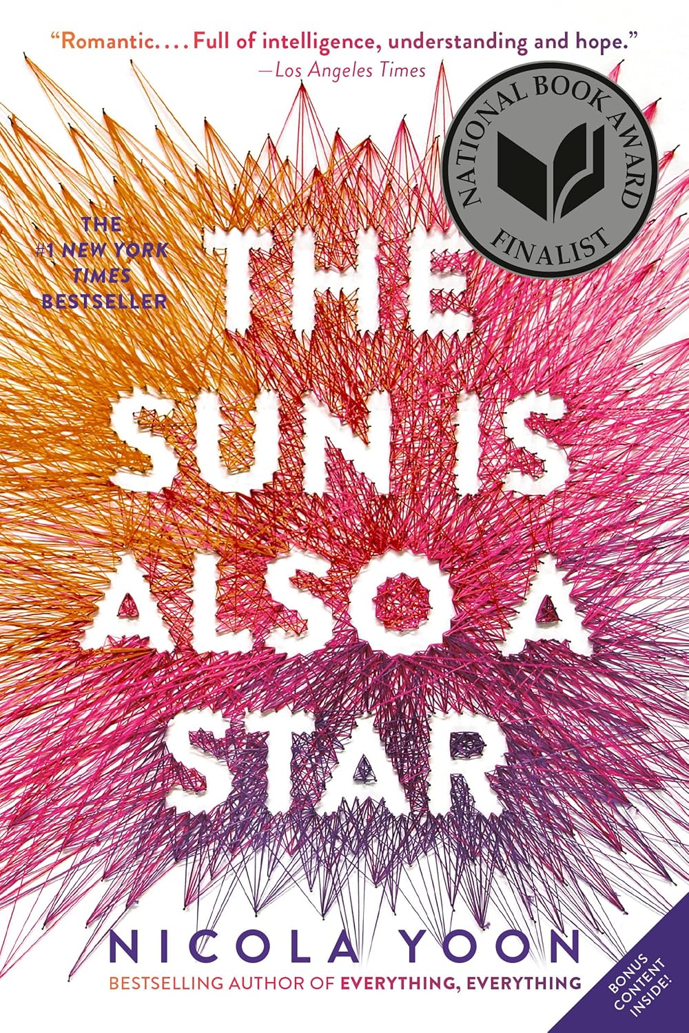 The Sun Is Also a Star by Nicola Yoon (Paperback)