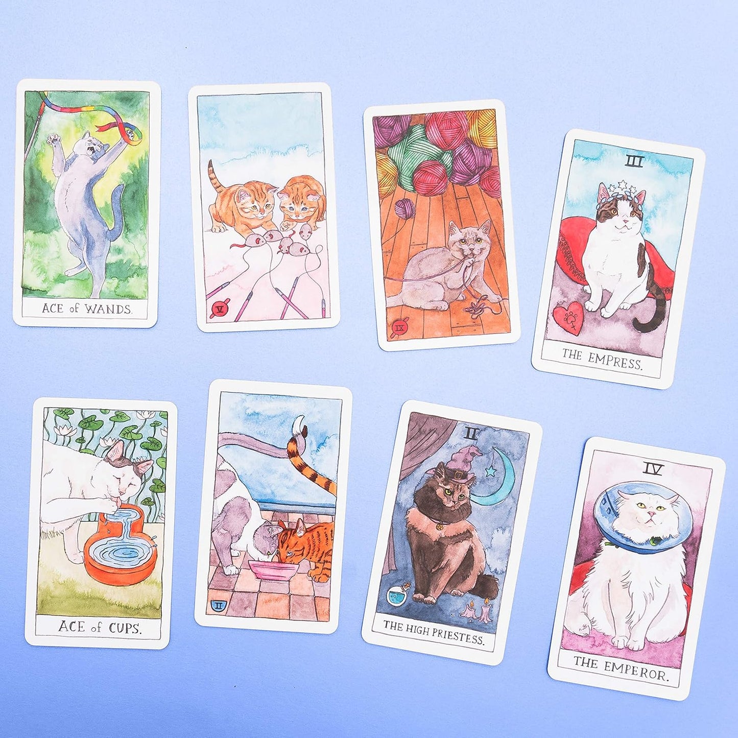 Cat Tarot: 78 Cards and Guidebook by Megan Lynn Kott