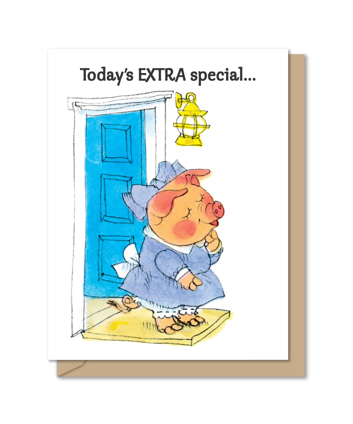 Tri-Fold Birthday Greeting Card |Extra Special Day