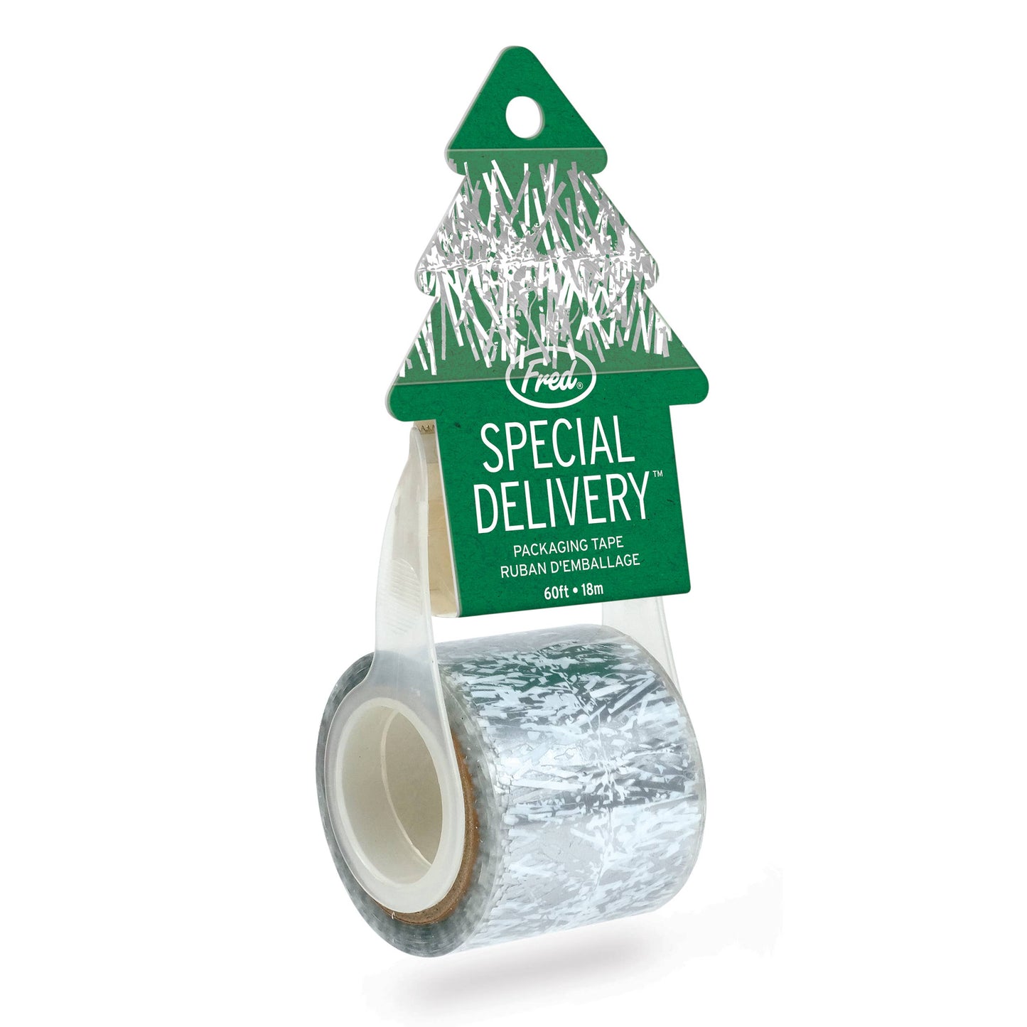 Special Delivery - TINSEL - Holiday Printed Packing Tape