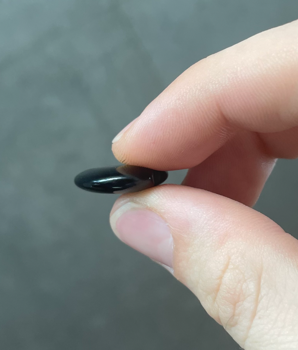 Obsidian 20mm Heart (Crystals & Stones)