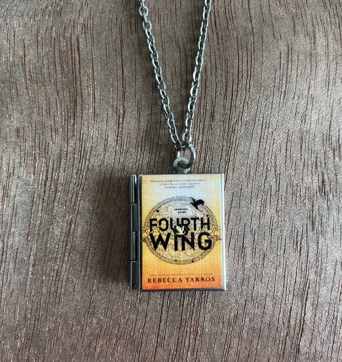 Book Locket Fourth Wing