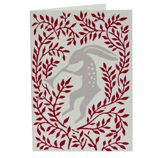 Card Dancing Hare