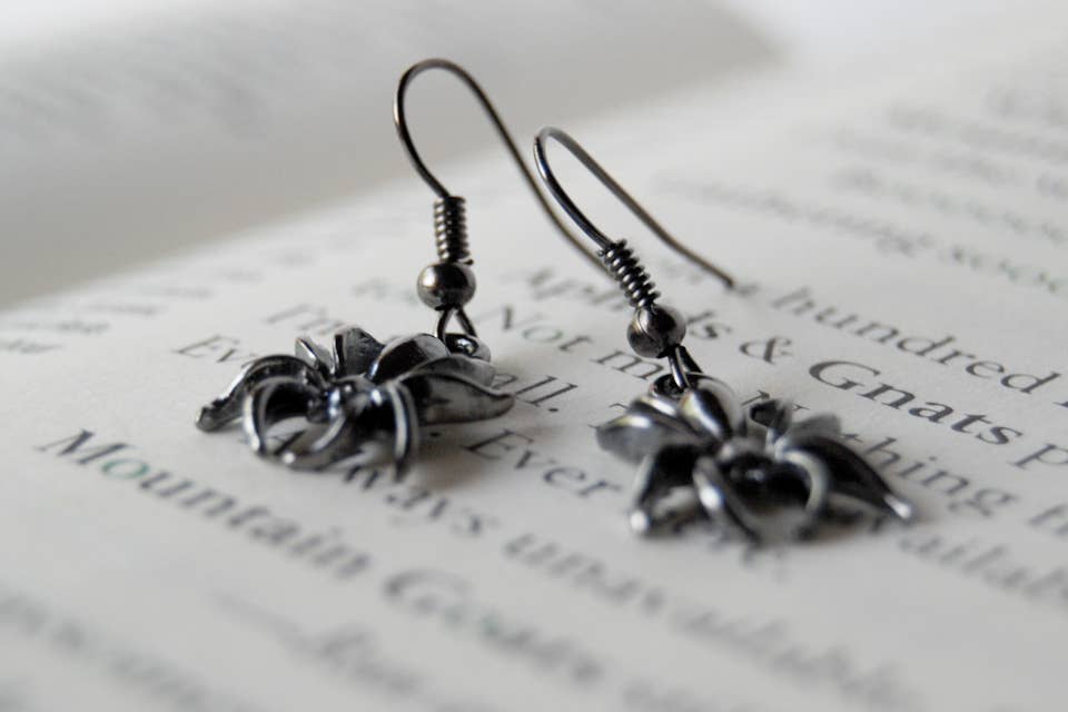Spooky Spider Earrings