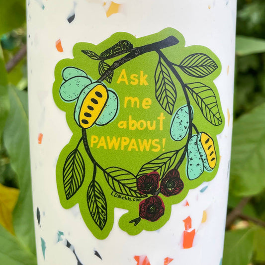 Pawpaw Person Sticker