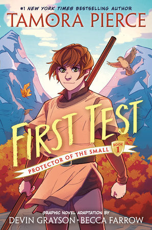 First Test (Protector of the Small, Book 1) by Tamora Pierce; Illustrated by Becca Farrow (Paperback Graphic Novel)