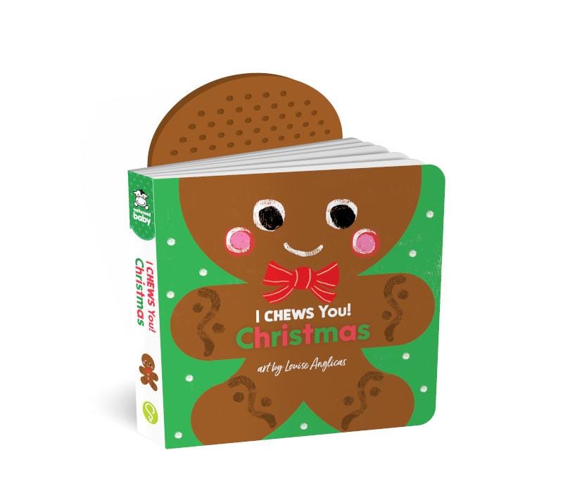 I Chews You! Christmas; art by Louise Angelicas