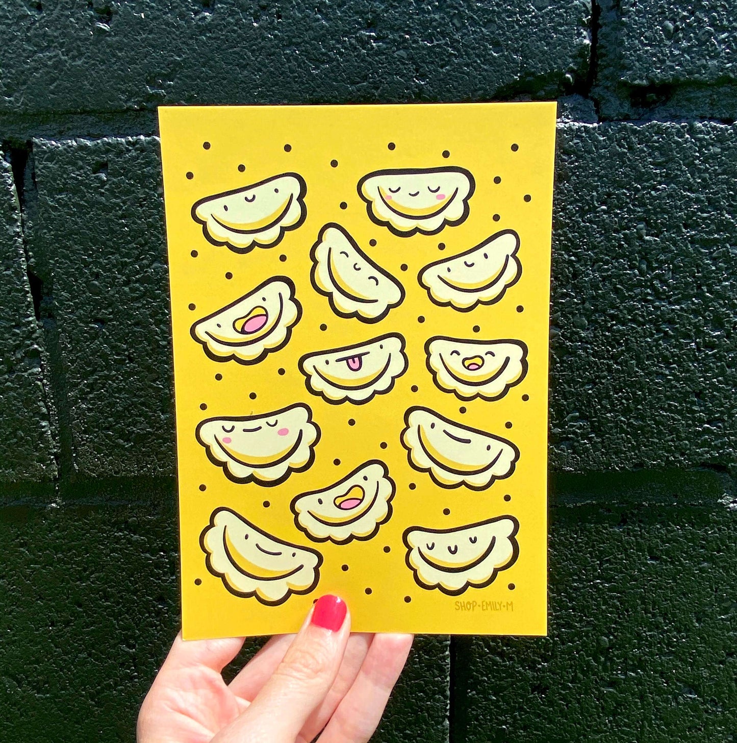 Pierogi Pals Print