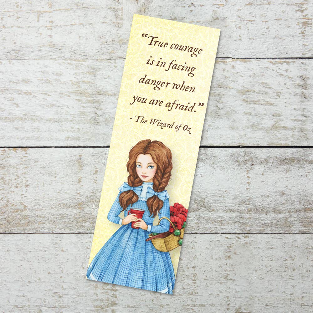 Wizard of Oz Loose Tea Tin with Dorothy Gale Bookmark