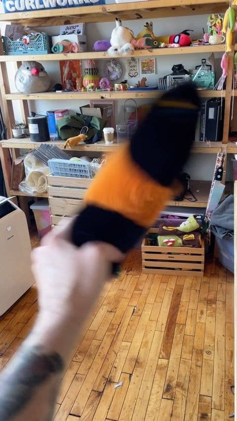 Woolly Bear Caterpillar Weighted Plush