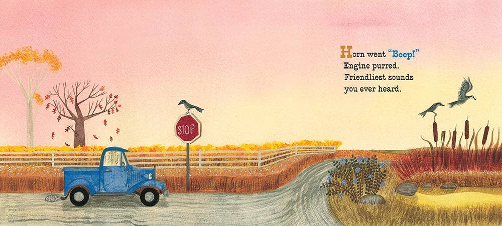 Little Blue Truck Board Book by Alice Schertle; Illustrated by Jill McElmurry