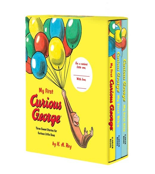 My First Curious George 3-Book Box Set by  H. A. Rey