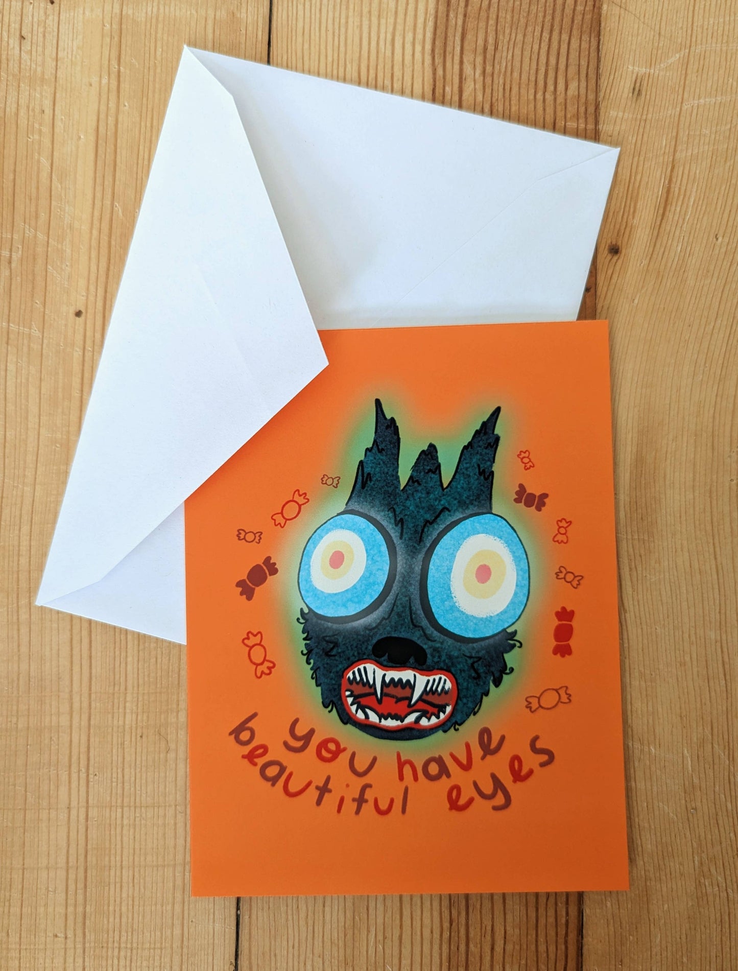 You Have Beautiful Eyes - Over the Garden Wall Card